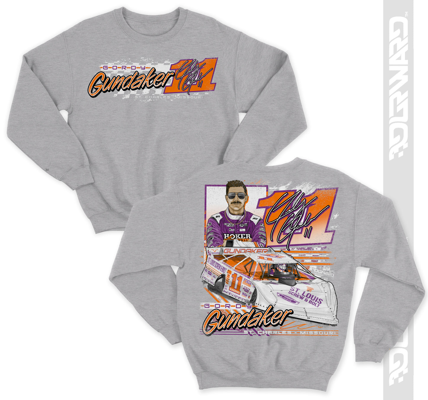 Tim Richmond Crewneck - Sport Grey