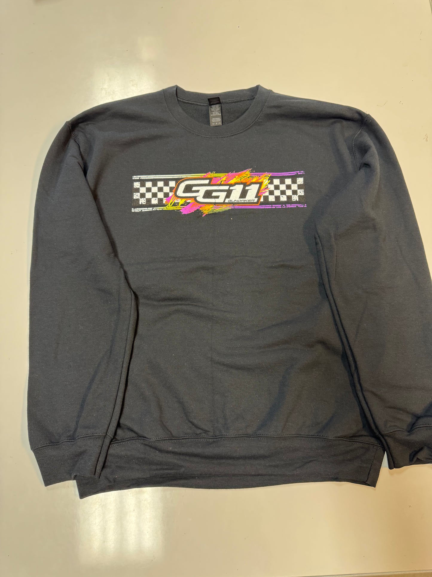 Vintage GG11 Crewneck Black