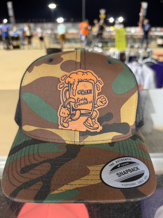 Camo Beer Patch Hat