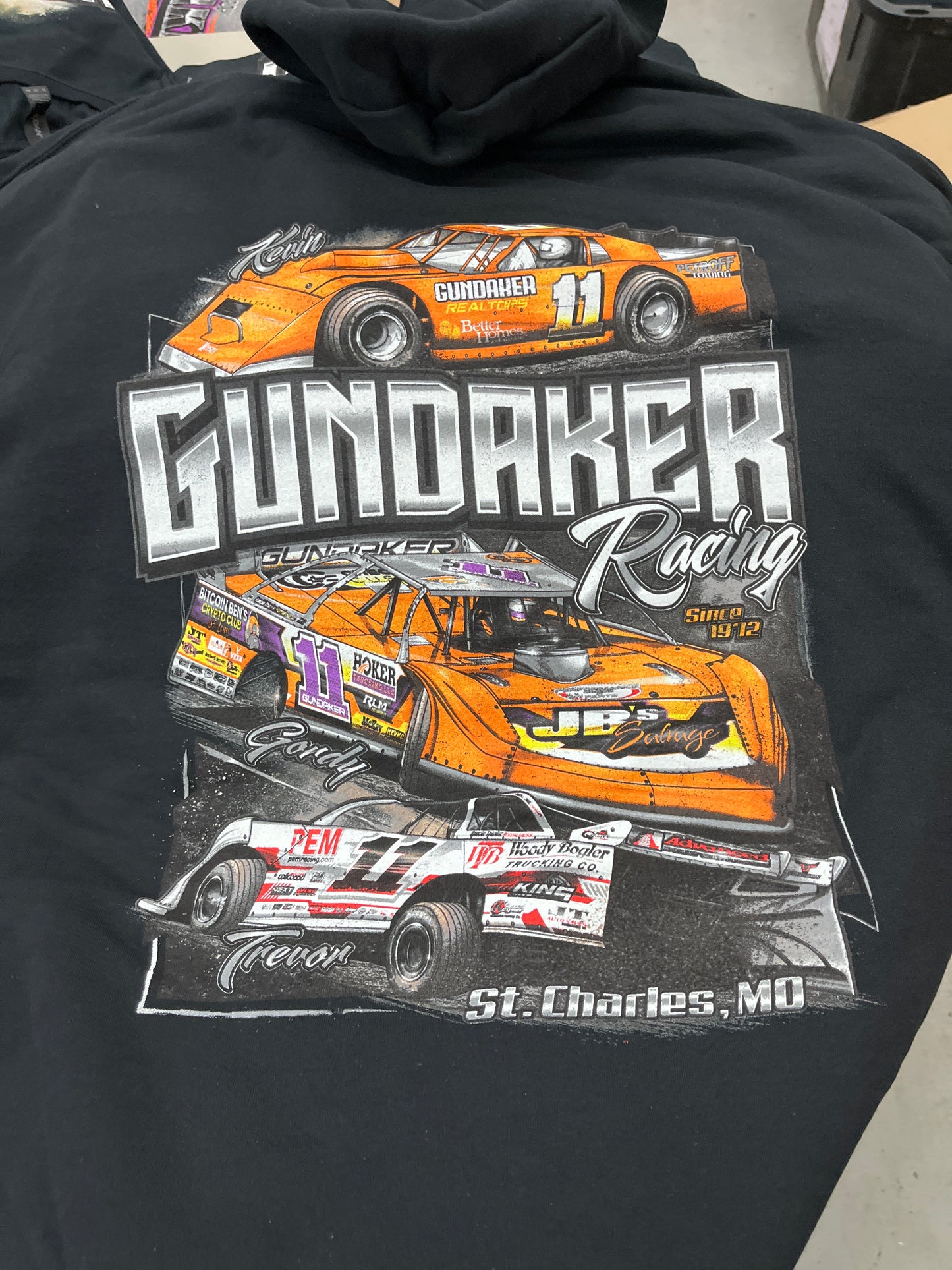 Gundaker Racing Hoodies